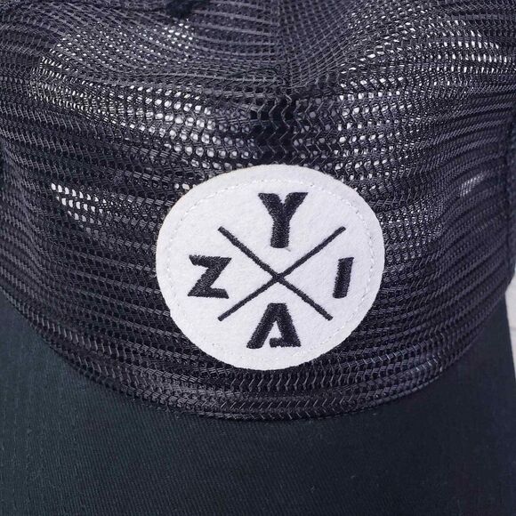 ZYIA Active X-Mesh Hat One‎ Size Unisex Adjustable Strap Cotton Blend Black NWT - Picture 6 of 7